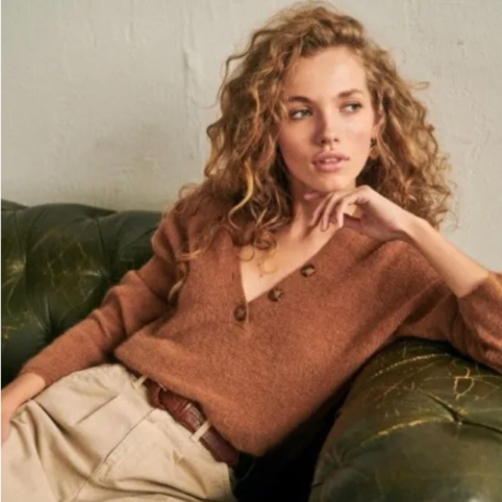 Sezane Willy Jumper, Mohair & Alpaca